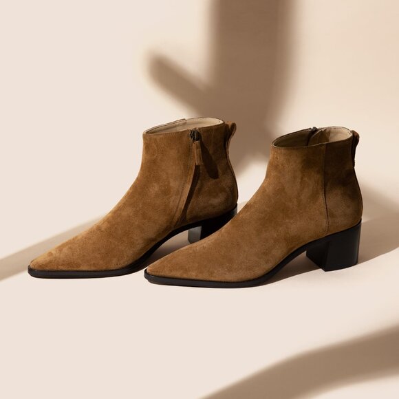 New Boots - Luxury Cognac Suede - Picture 3 of 6